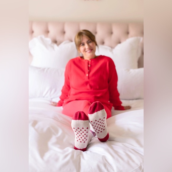 NWOT Jillian Harris x Joe Fresh Loungewear Wind Down Henley & Wind Down Jogger - Picture 1 of 15